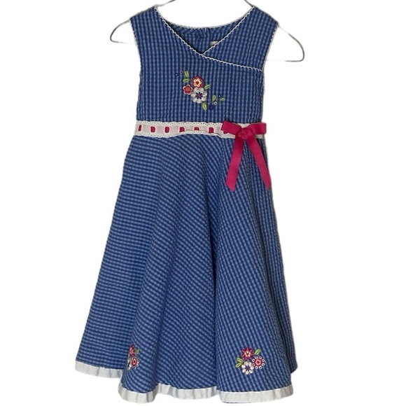 Youngland Other - Youngland girls blue sleeveless, twirl dress size 6